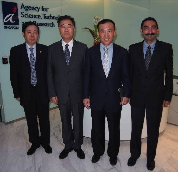His Excellency Wang Yang- Party Secretary of Guangdong Province visits A*STAR