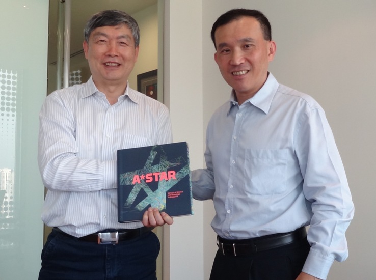 Visit by Prof Li Peigen- President of Huazhong University of Science and Technology (HUST)- China