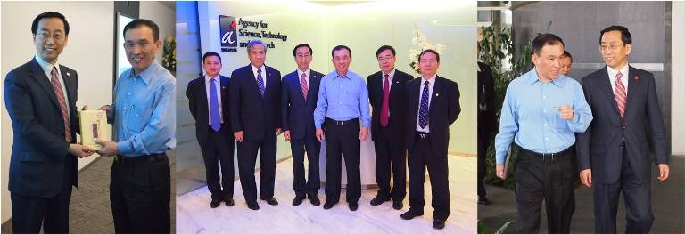 Visit by Prof Zhang Jie- President of Shanghai Jiao Tong University