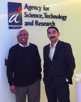 Visit by Prof Vijay Raghavan- Secretary of the India Department of Biotechnology