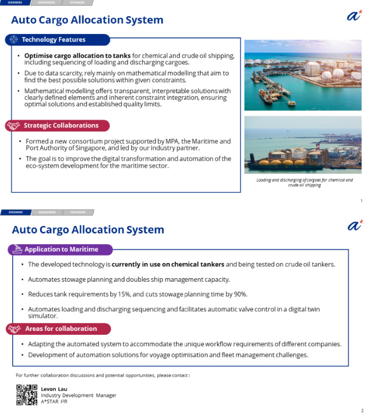Auto Cargo Allocation