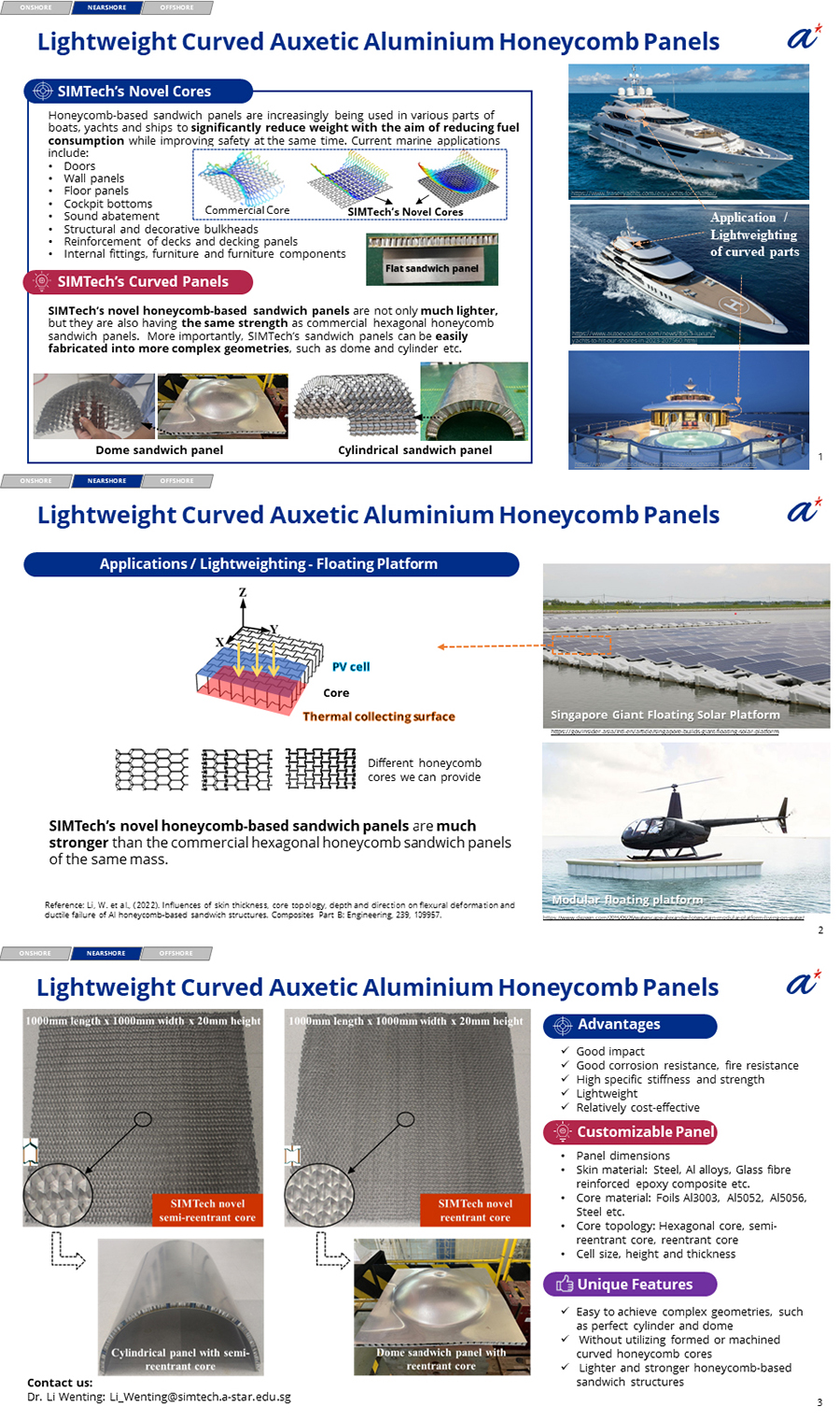 Lightweight Aluminium Honeycomb Panel