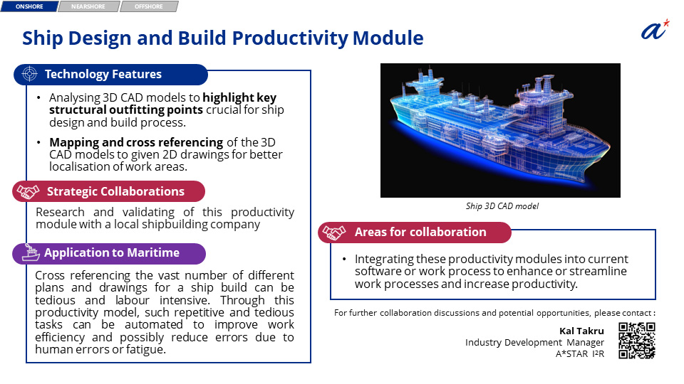Ship Design and Build Productivity Module