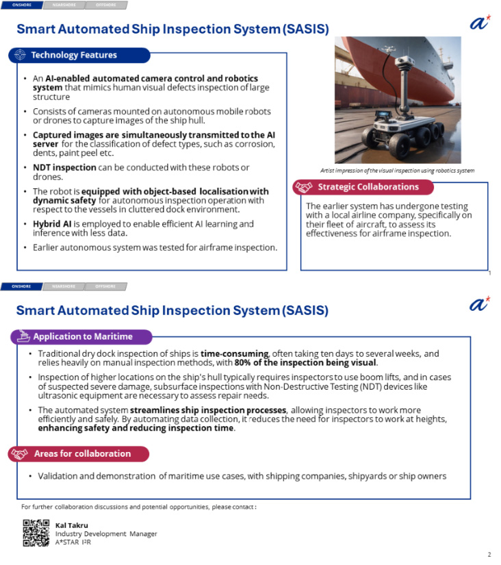 Smart Automated Ship Inspection System