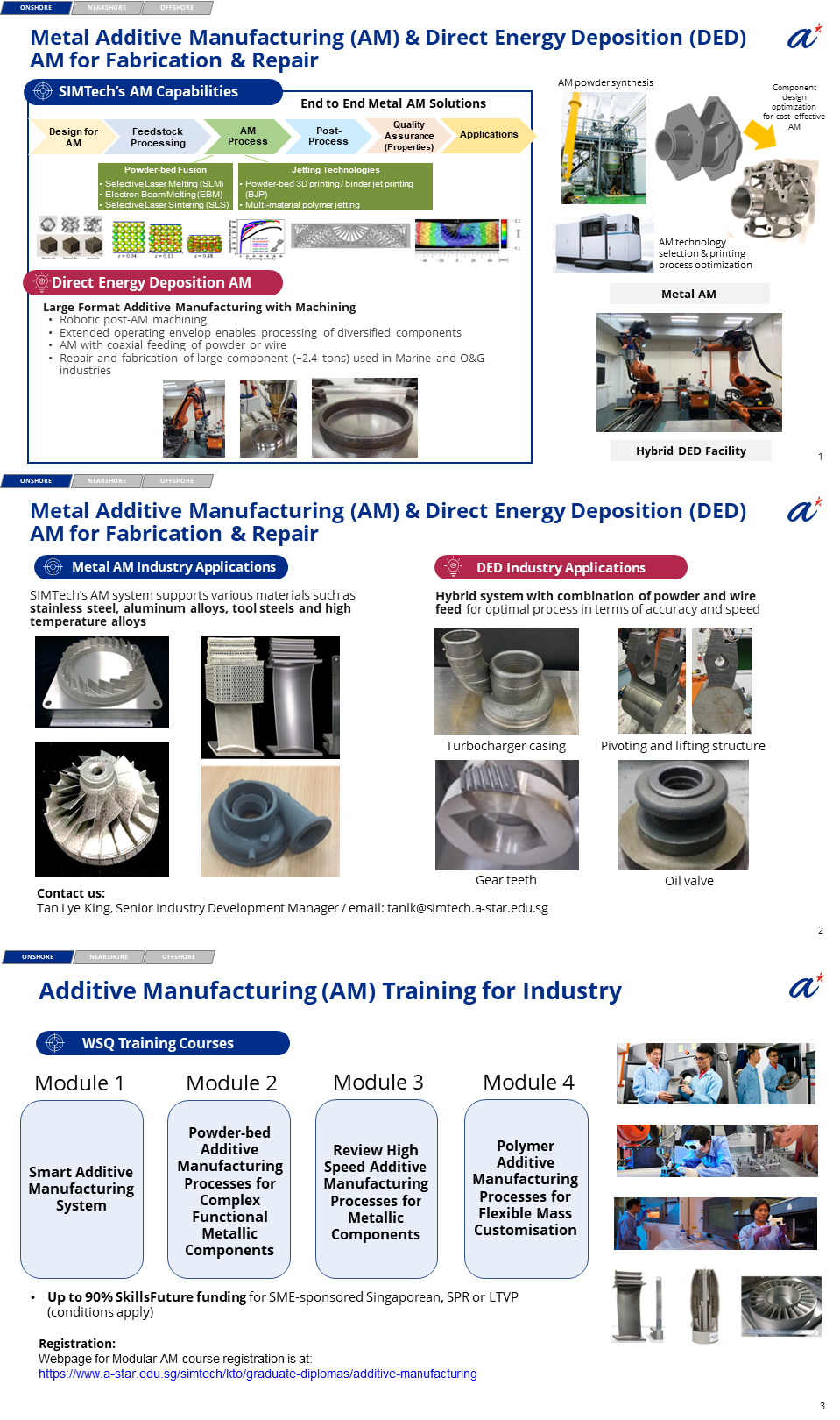 SMW 2024 - onshore additive manufacturing
