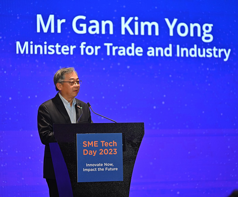 Guest-of-Honour Minister Gan Kim Yong’s speech at A*STAR’s SME Tech Day 2023