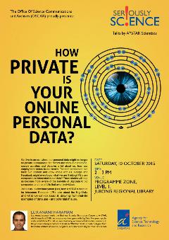 EP01 - How Private is Your Online Personal Data (10OCT&amp;#39;15)