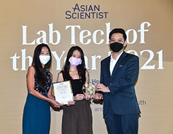 Asian Scientist Lab Tech Of The Year 2021 Award