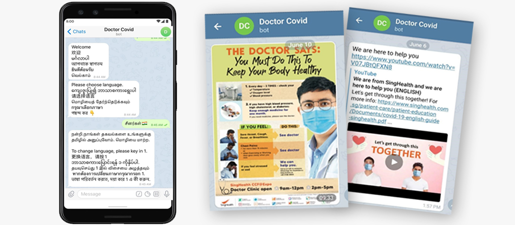 Doctor COVID Chatbot