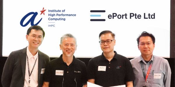 IHPC-e-Port inked MoU for collaboration on maritime system optimisation