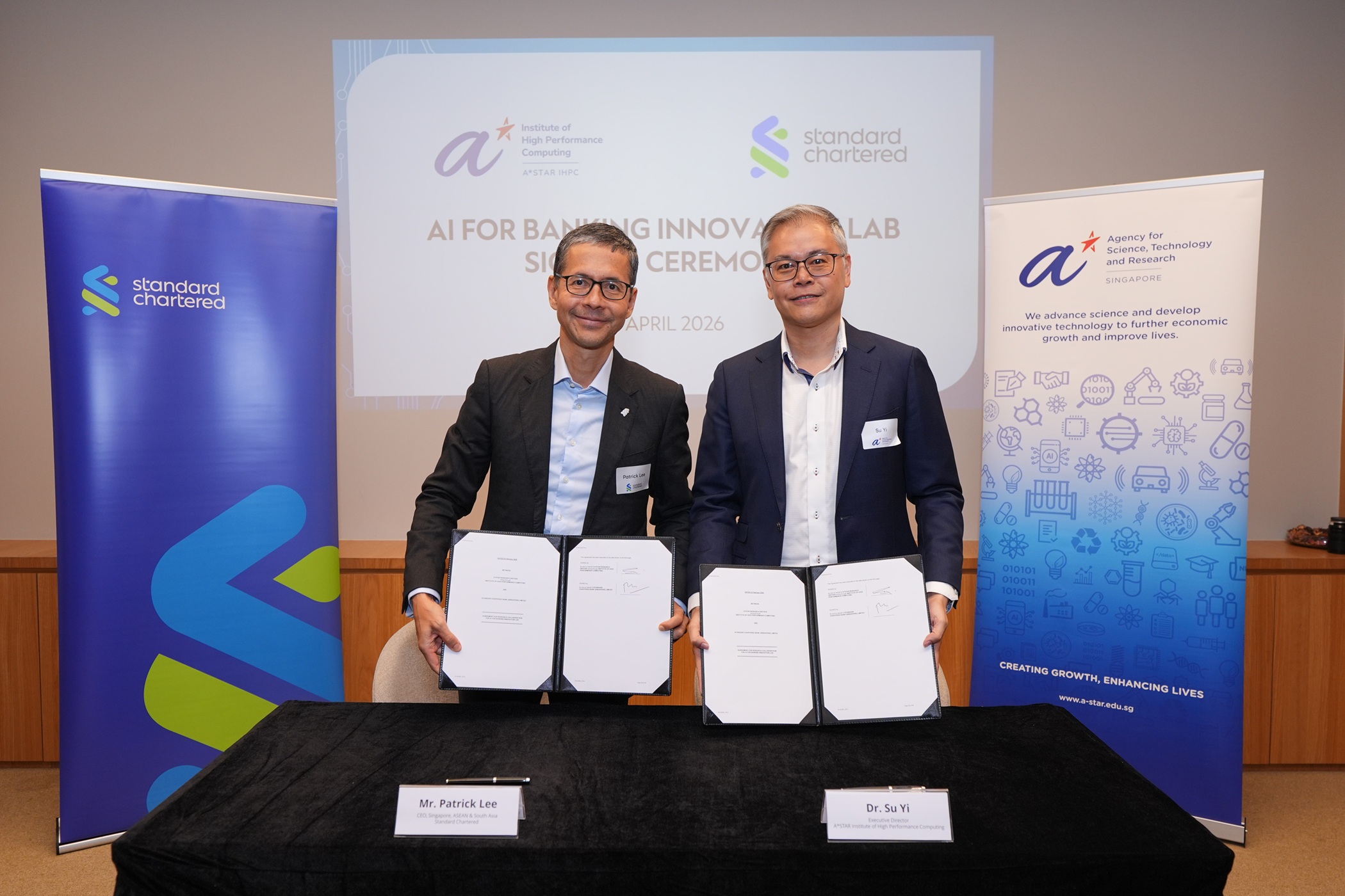 AI for Banking Innovation Lab Signing Ceremony
