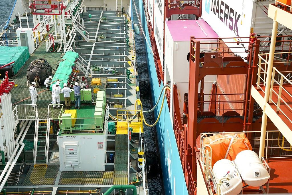 Methanol Bunkering Operations - First in Singapore Seas
