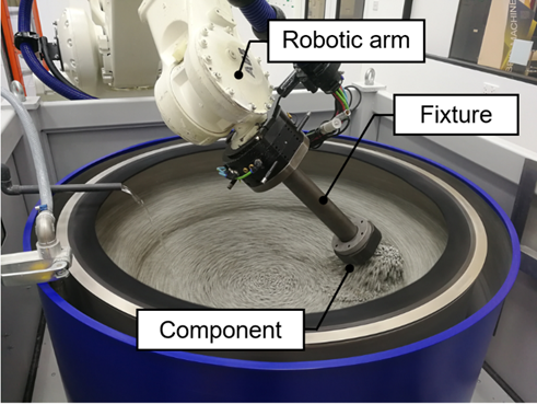 Robotic Stream Finishing Setup