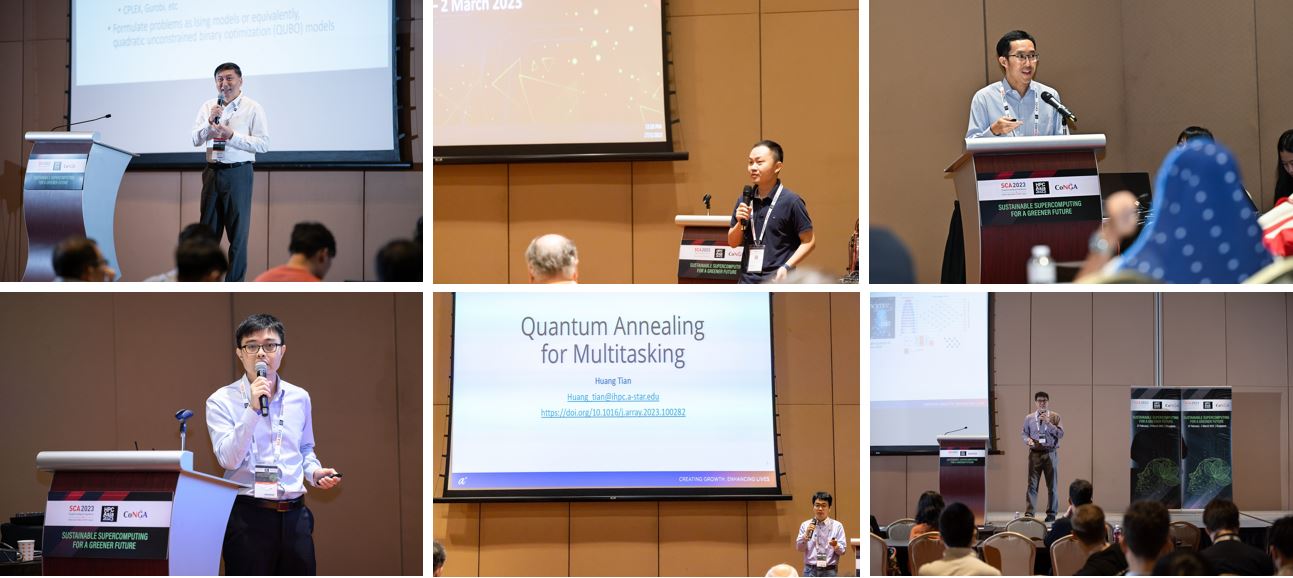 IHPC Talk Presenters at Supercomputing Asia 2023