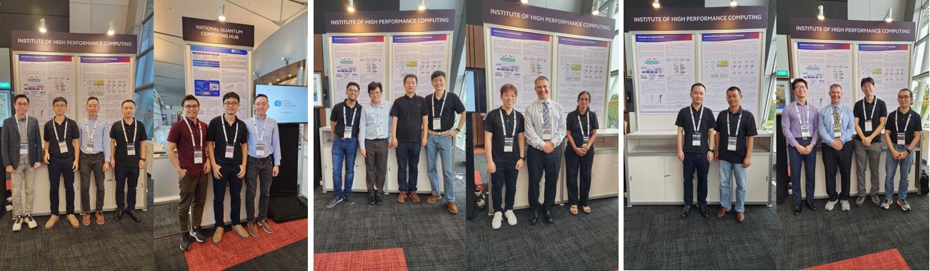 IHPC Poster Presenter Team at Supercomputing Asia 2023