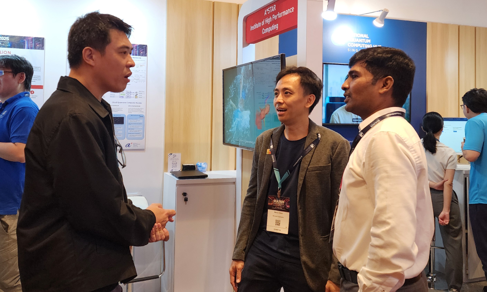 IHPC Quantum Exhibits at SCA25