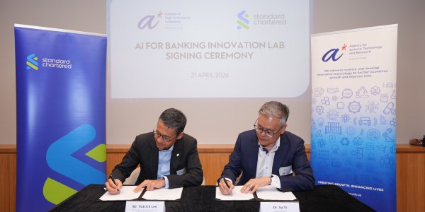AI for Banking Innovation Lab Signing