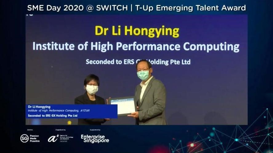 SME Day 2020_T-Up Emerging Talent Award_Li Hong Ying