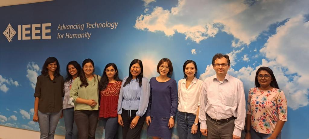 Hla Nu Phyu with IEEE Women in Engineering