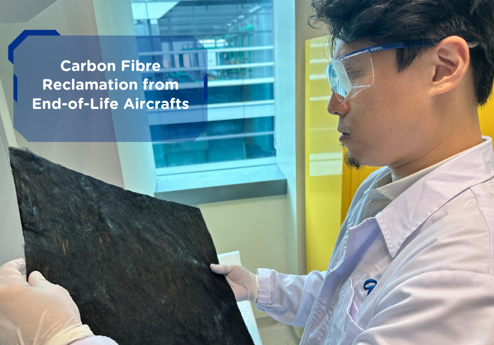 Carbon Fibre Reclamation from End of Life Aircrafts