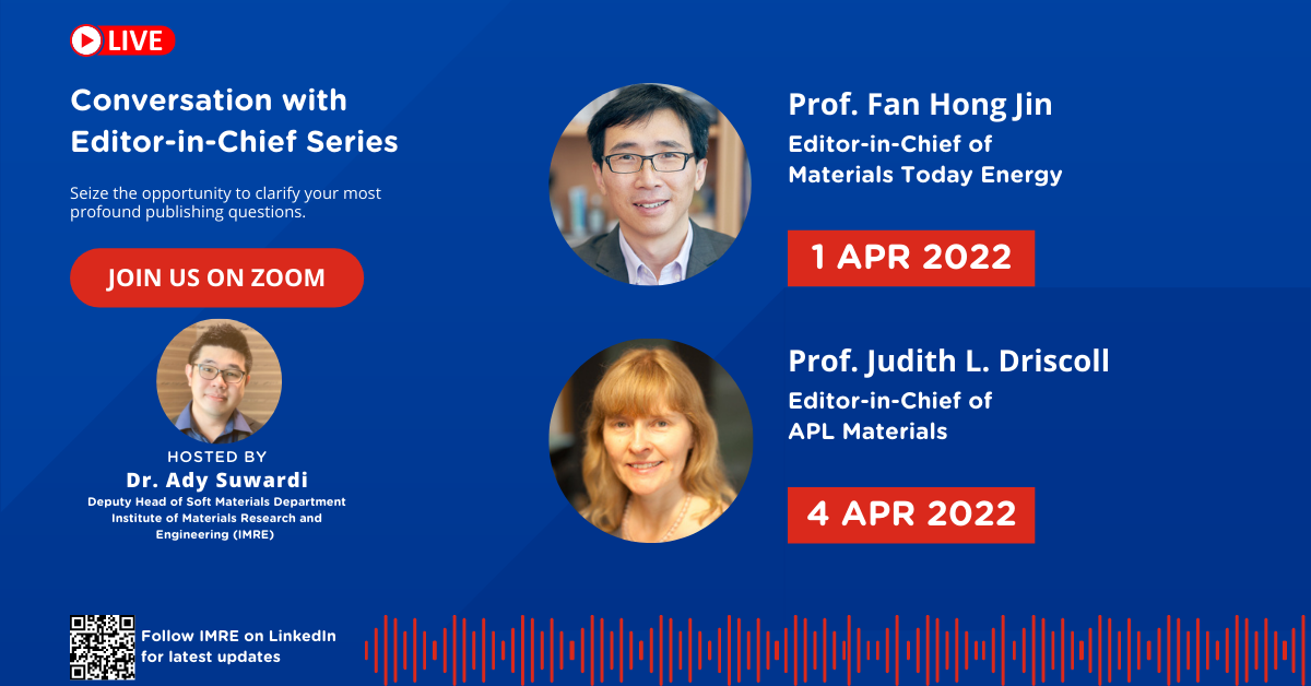 Conversation with Editor in Chief April Conversation with Editor in Chief April