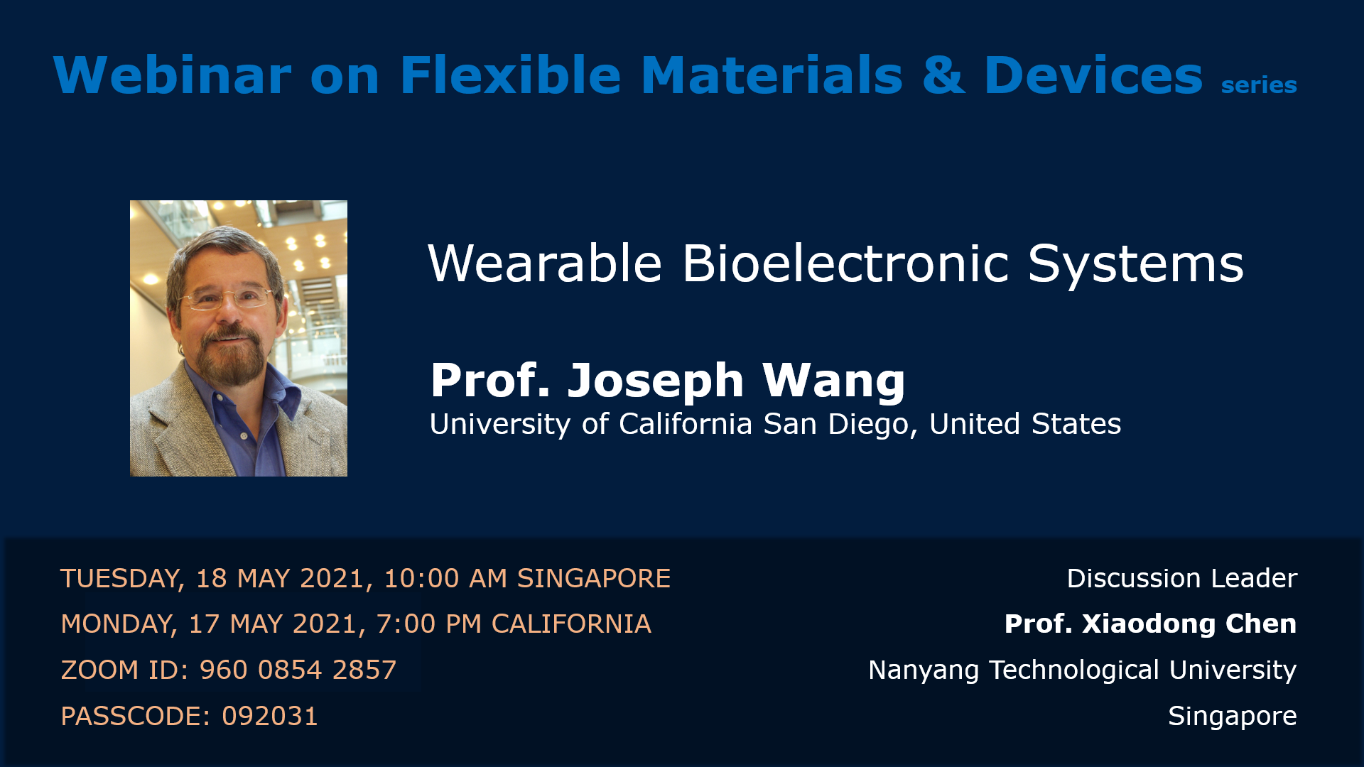 EDM - Wearable Bioelectronic Systems
