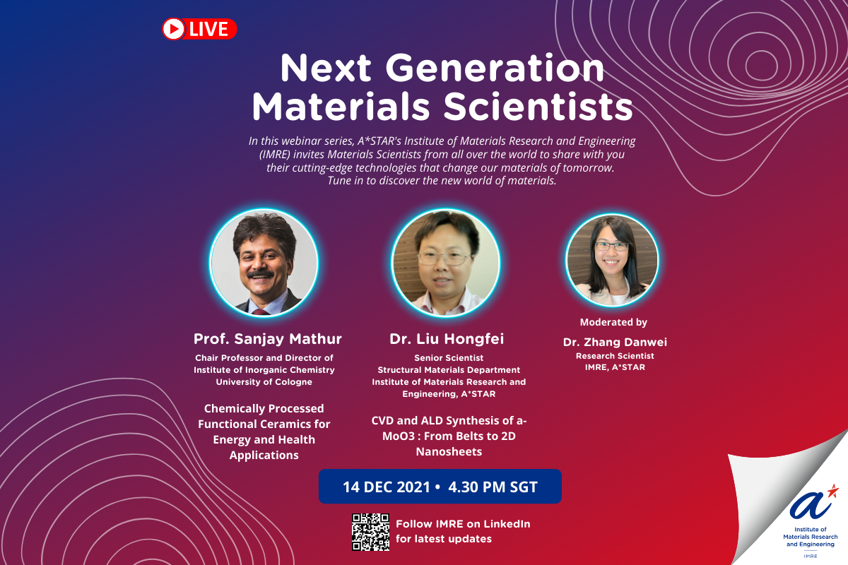 Next Generation Materials Scientists - 14 Dec