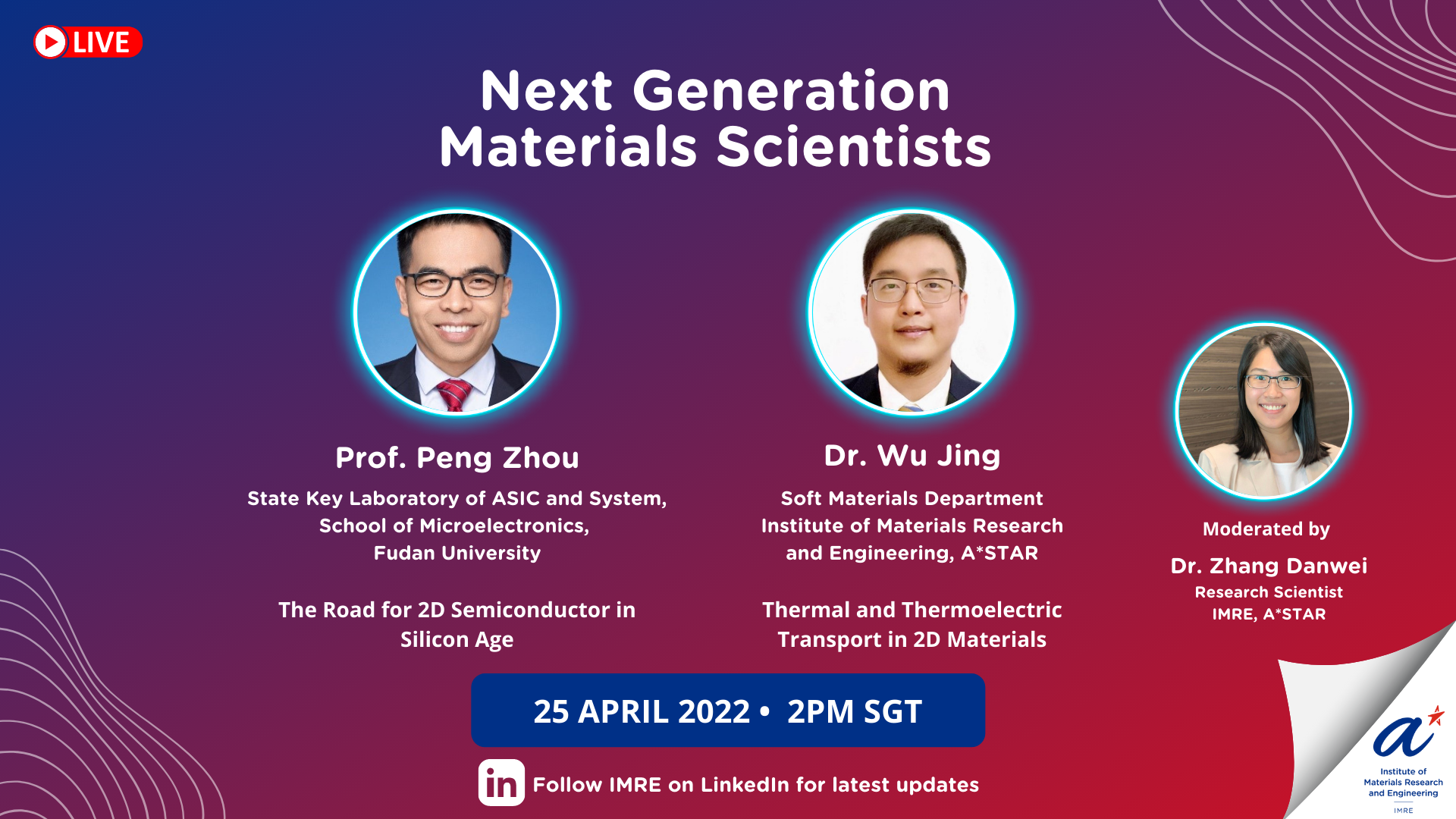 Next Generation Materials Scientists - April 2022