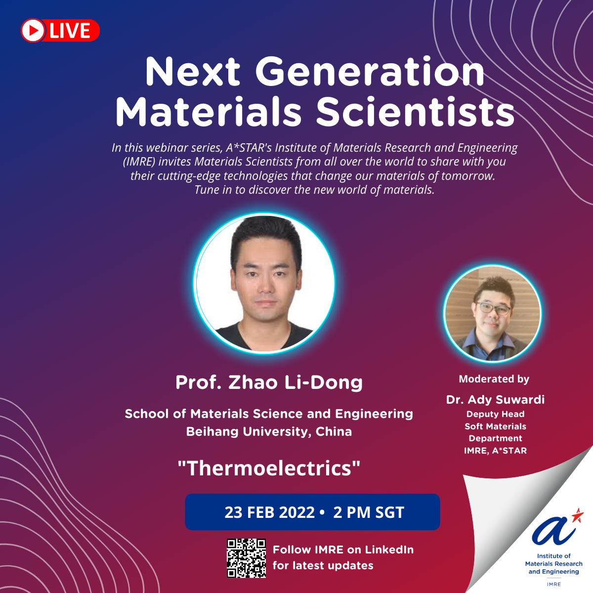 Next Generation Materials Scientists Zhao Li-Dong