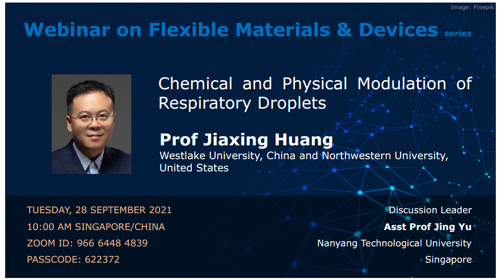 Prof Jiaxing Huang