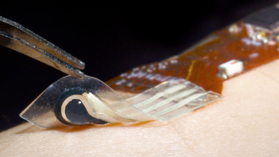 Sensor for epidermal biomarkers