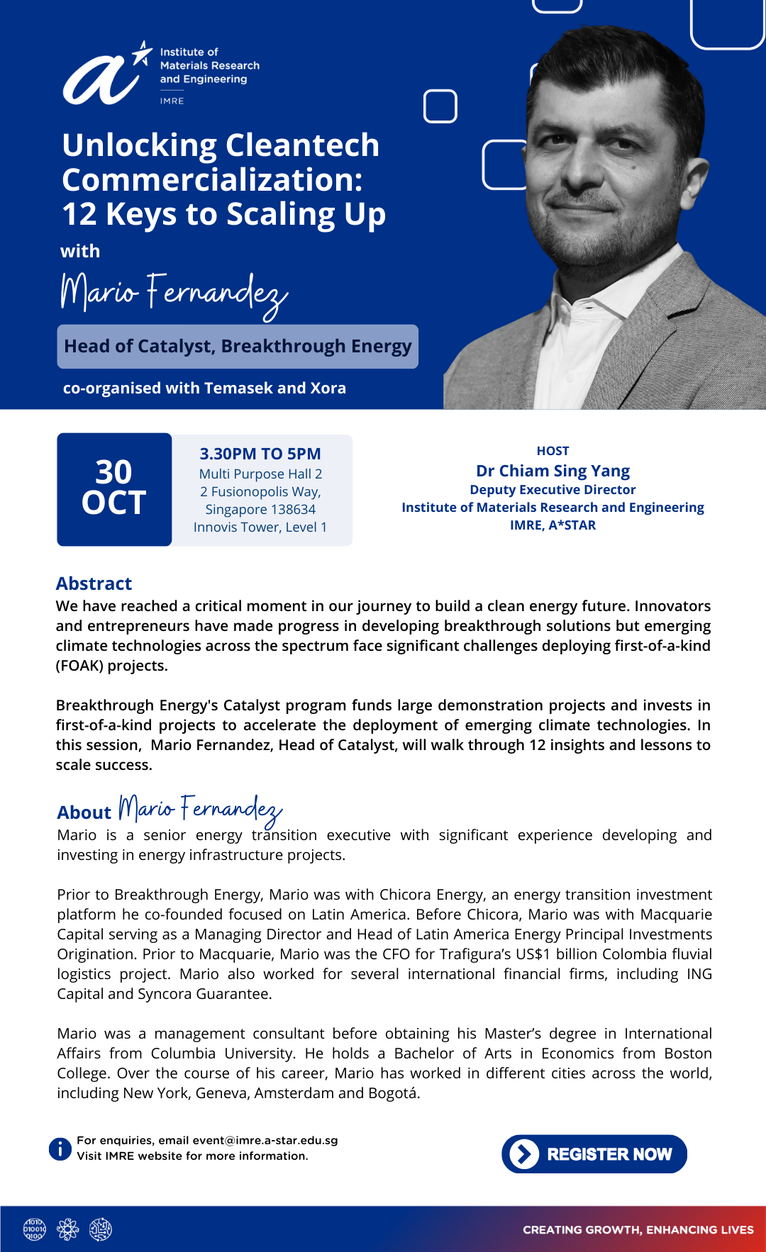 IMRE Seminar - Mario Fernandez