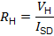 RH formula