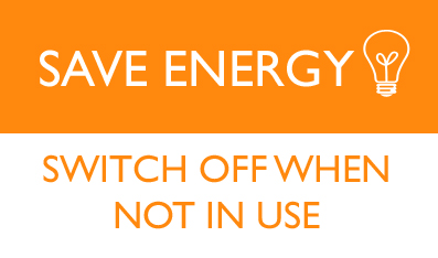 Printable Eco Reminder Signage