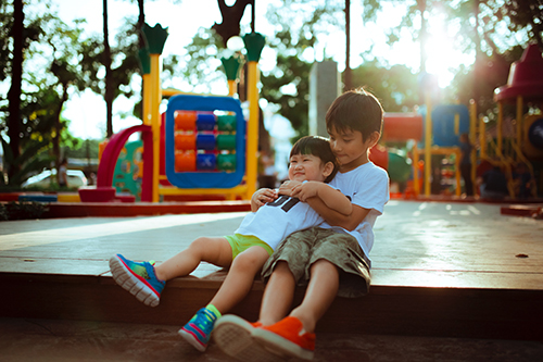 Kids at the playground