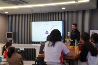 Sharing session on Introduction to Design Thinking Methodologies by Sebastian Mueller of MING Labs.