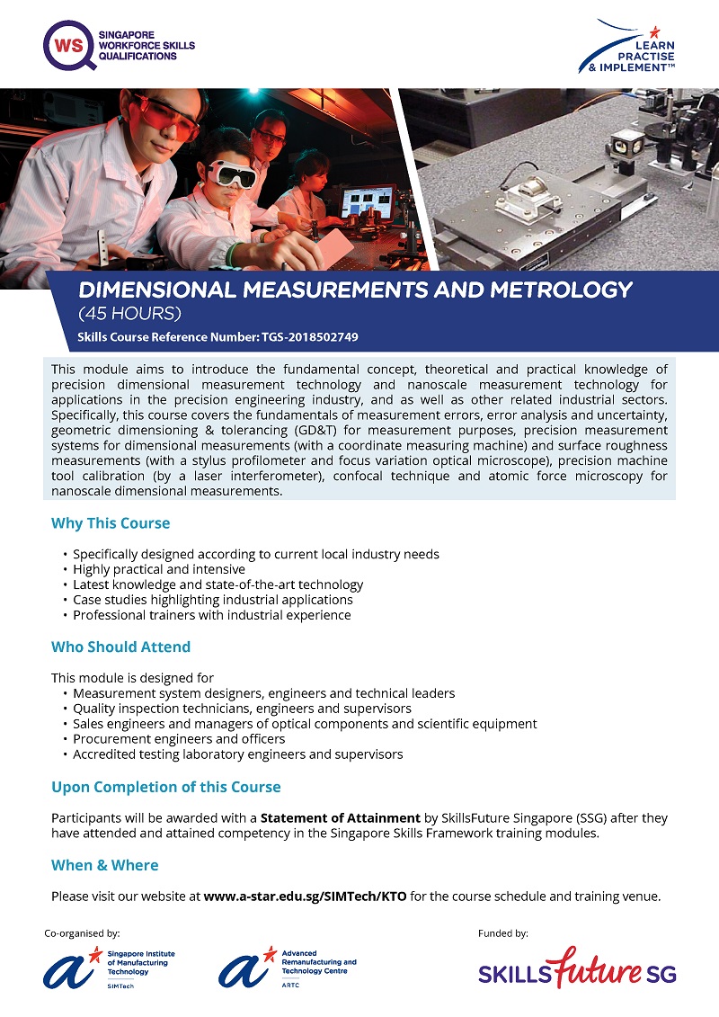 Dimensional Measurements and Metrology