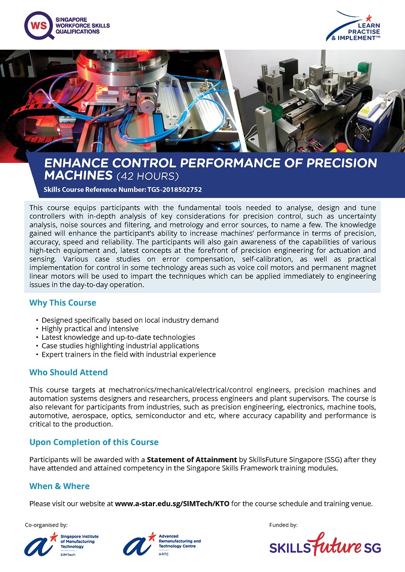 Enhance Control Performance of Precision Machines
