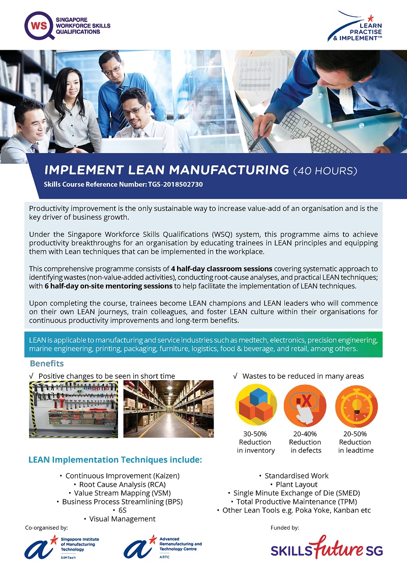 Implement Lean Manufacturing