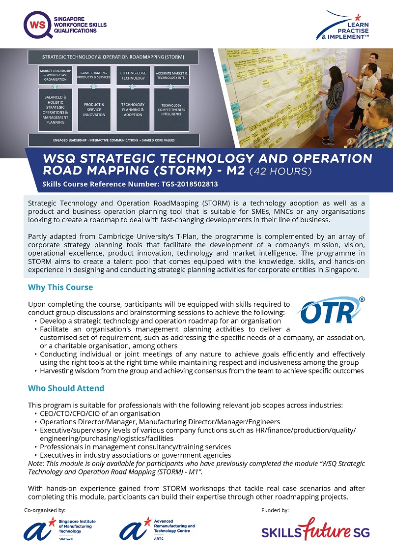 Implement Strategic Technology &amp; Operation Roadmapping