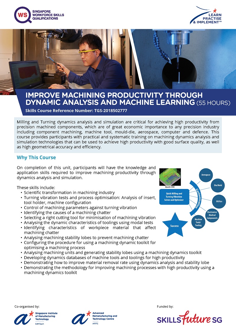 Improve Machining Productivity through Dynamic Analysis and Simulation