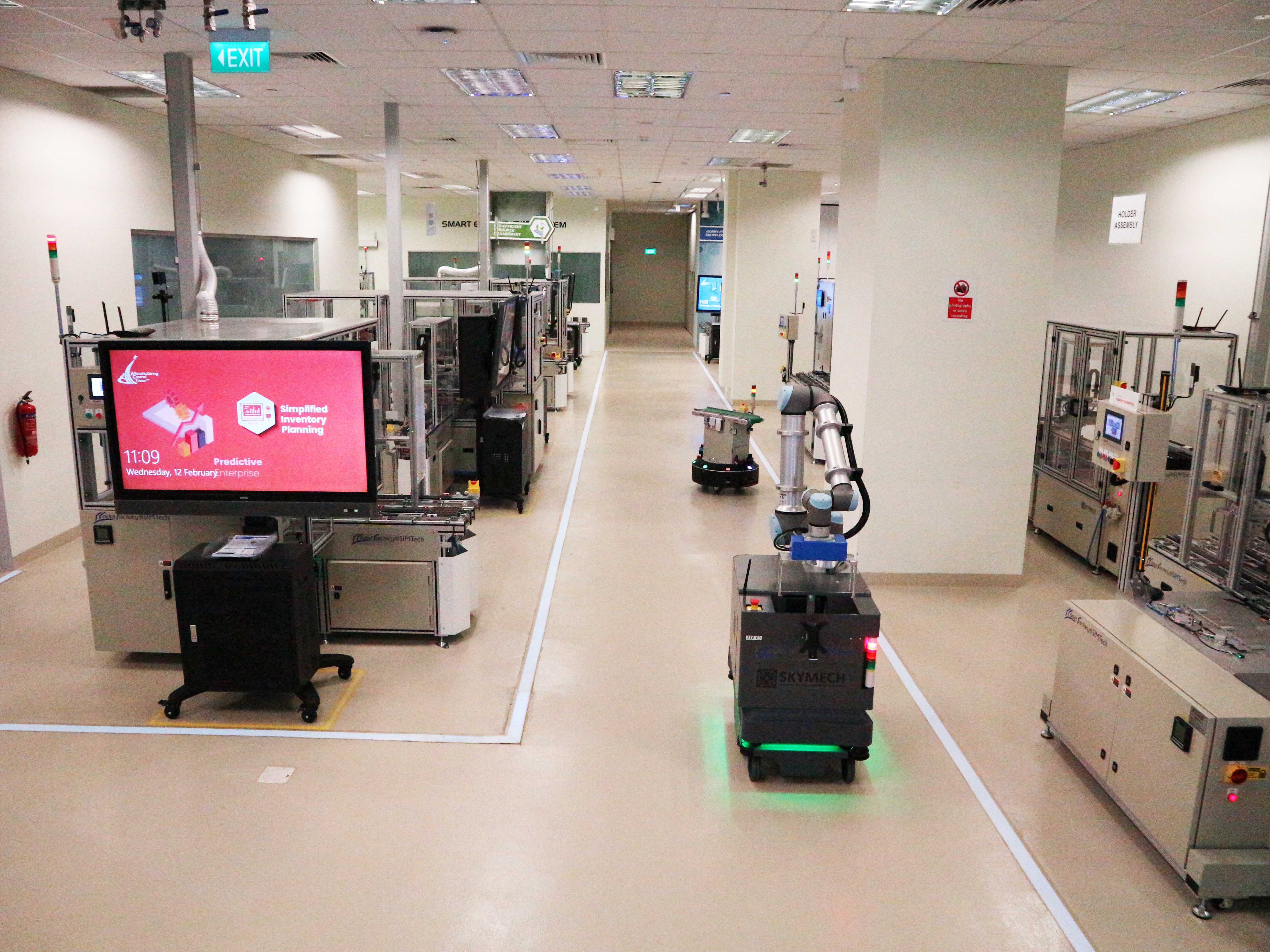 Model-Factory@SIMTech-Production-Line