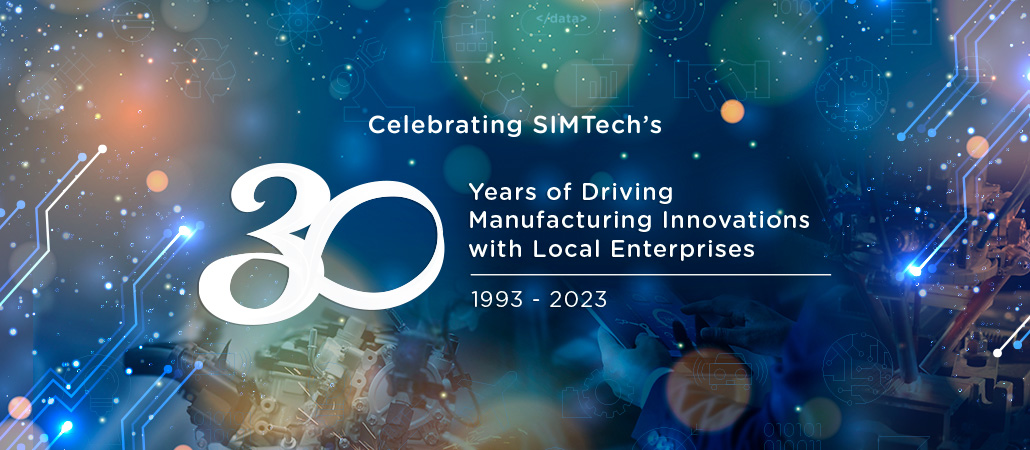 SIMTech 30th Website Banner