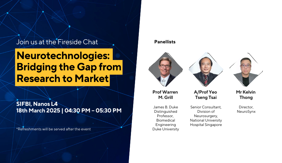 Fireside Chat - Neurotechnologies: Bridging the Gap from Research to Market