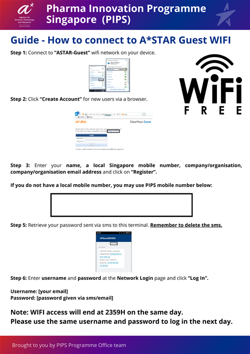 PIPS Guide to connect to ASTAR Wifi