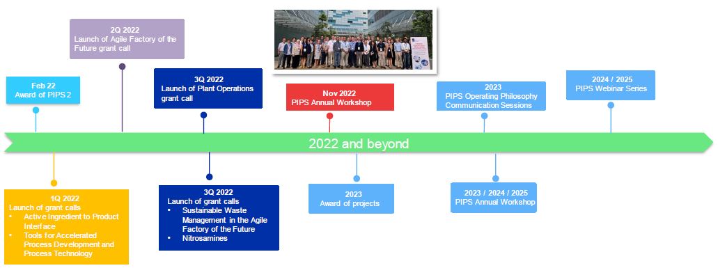 PIPS Milestone 2022 onwards