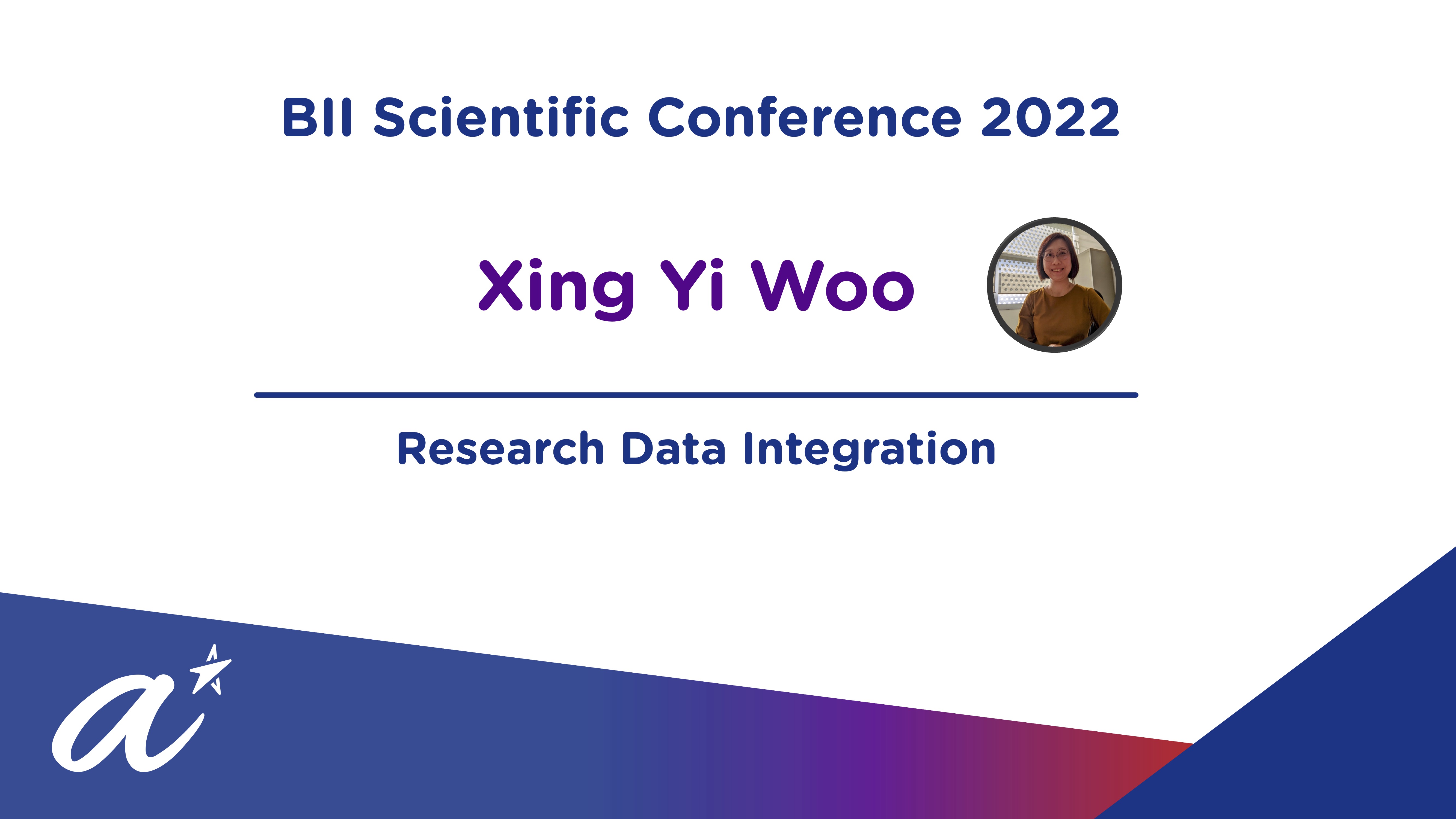 BII Scientific Conference 2022 Xing Yi Woo