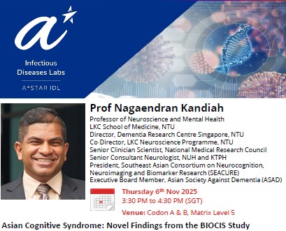 Asian Cognitive Syndrome Novel Findings from the BIOCIS Study