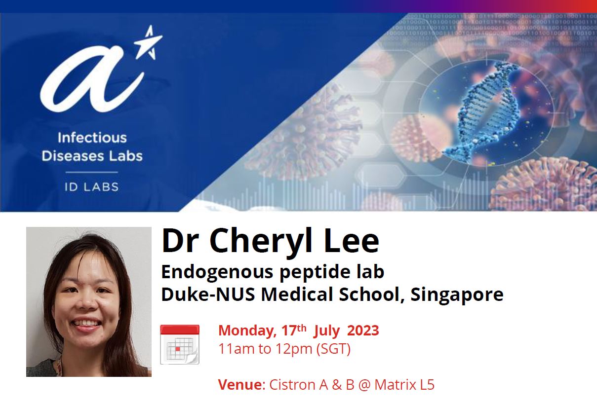 ID Labs Seminar - Dr Cheryl Lee ID Labs Seminar - Dr Cheryl Lee