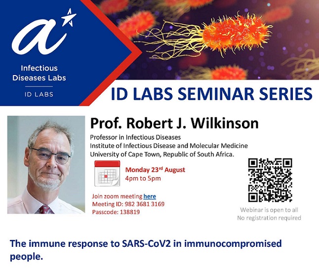 IDL seminar Series flyer -Robert J. Wilkinson_website